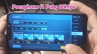 Tes game PUBG di pocophone f1 90fps MasGan