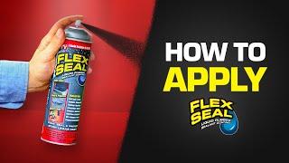 How to apply Flex Seal®?