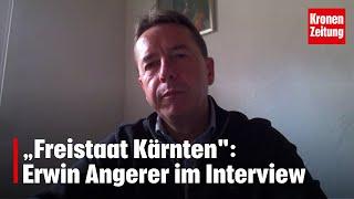 FPÖ-Spitzenkandidat Erwin Angerer: „Freistaat Kärnten ist vorstellbar“ | krone.tv NACHGEFRAGT