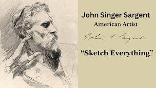 John Singer Sargent, Drawings
