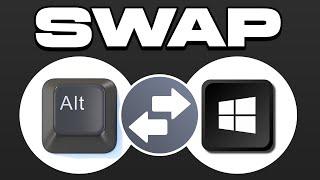 How To Fix Left ALT & Windows Key Swapped