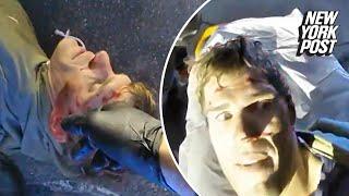 Paris Hilton’s ex-fiancé Chris Zylka arrested after bloody brawl with cops: bodycam video