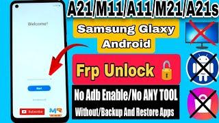 Samsung A21/M11/A21/A11/A21s/M40 Without KNOX FRP BYPASS|ANDROID 11/12/13/ 2024 New Trick