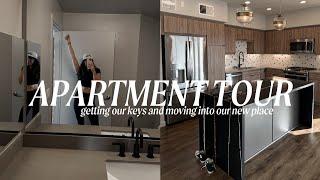 MOVING VLOG #01: EMPTY APARTMENT TOUR & MOVING IN