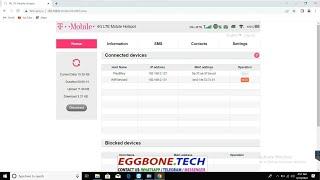 How to unlock / decode T-mobile Alcatel linkzone 2 MW43TM / MW43TM25