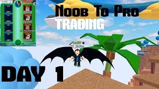 Noob To Pro Trading Day 1 | Start a Journey - All Star Tower Defense Roblox