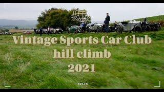 VSCC. Vintage Sports Car Club-hill climb 2021 Wales- Honey I've Bought An Overlander.