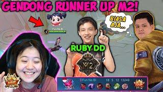 Gendong RUNNER UP M2 RUBY DD! Mengkeren Gak Guys?! | Fanny Cynthia