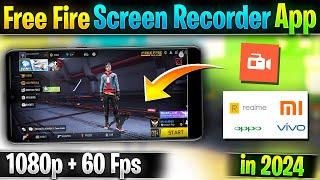 Best Screen Recorder For Free fire | Free fire gameplay HD quality recording app in 2024