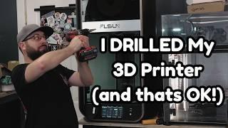 FLSUN S1 Made BETTER, WITH A DRILL! #3dprinting #diy