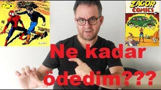 Çizgi romanlara ne kadar ödedim ???