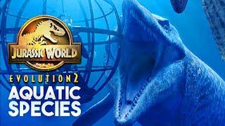 5 Potential AQUATIC SPECIES For Jurassic World Evolution 2 | JWE 2 News & Speculation