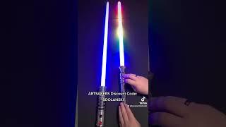 Disney Or @ARTSABERS Lightsaber? #starwars #lightsaber #xenopixel #neopixel #neopixellightsaber