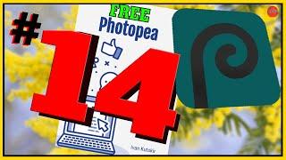 Learning Photopea a Photoshop Clone 14 with Weekly Improved Template 