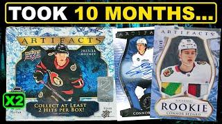 TOO LITTLE TOO LATE? - Opening 2 Boxes of 2023-24 Upper Deck Artifacts Hockey Hobby