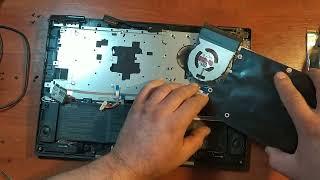 ASUS VivoBook Flip 14 TP412FA How to disassemble and reassemble laptop. Cleaning notebook from dust