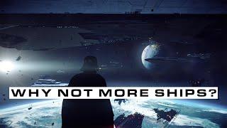 Why were there so few Imperial Ships at Endor? - Star Wars Lore #Shorts
