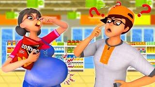 Tani Fat Like Pregnant - SCARY TEACHER 3D |VMAni English|