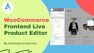 WooCommerce Frontend Live Product Editor