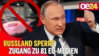 Zensur-Hammer: Russland sperrt oe24 & ORF!