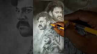 RRR movie |Ram,NTR,Alia,Ajoy |# short | Drawing | Pencil ArtHouse | 2022