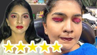 I WENT TO THE BEST REVIEWED MAKEUP ARTIST IN INDIA ( HYDERABAD) | GONE VERY WRONGG