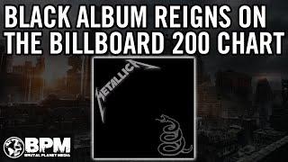 Metallica's Black Album on Billboard 200 For Over 750 Weeks