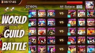 I Regret Taking This Unit Out From Storage. - G3 World Guild Battle v Af: Solace [EU]