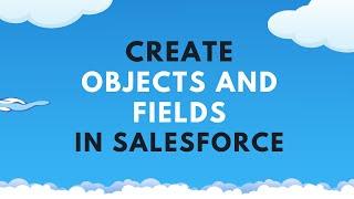 How to create Custom Objects and Fields in Salesforce