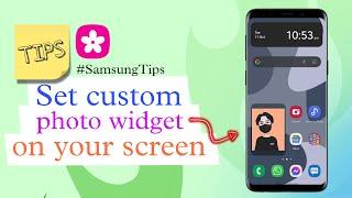 How to add custom photo widget on Android - Add photo widget on Samsung | Android customization