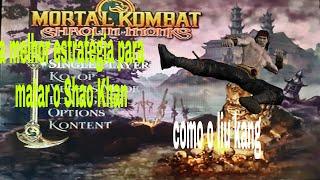 Como derrotar o Shao Khan no Mortal Kombat Shaolin Monks