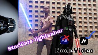 Advanced Star Wars lightsaber - NodeVideo vfx tutorial