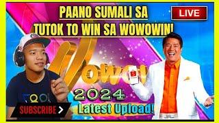 Paano Sumali sa Tutok to Win sa Wowowin 2024 | Tutok to Win Latest Upload | it's Pajantoy