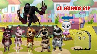 My Talking Tom Friends -  SQUID DOLL LONELY AMONG US - R.I.P ALL FRIENDS