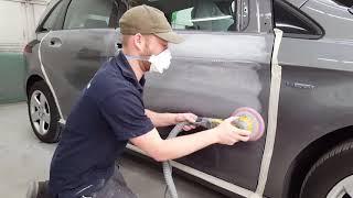 Car Repair: Prep work by Dutch Car Painter