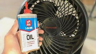 Disassemble, Clean & Oil a Honeywell HT-800 Fan