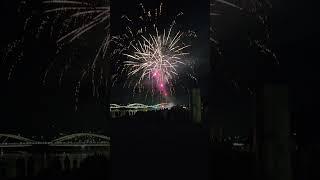 Epic Danube Fireworks in Linz – Summer 2024! 