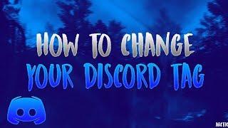 How to change your discord tag without nitro