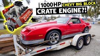 Building a 1000HP Camaro in 21 DAYS!? We got the FIRST Chevrolet Performance ZZ632/1000 Big Block!