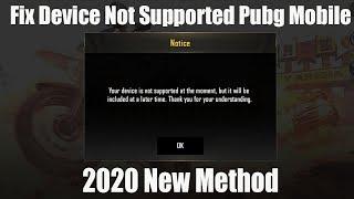 2020 Fix Device Not Supported PUBG Mobile Working