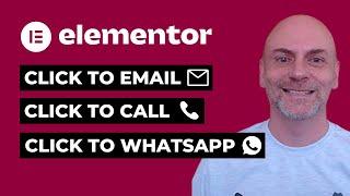 Elementor: Click to Call, Click to Email, Click to Whatsapp, and More