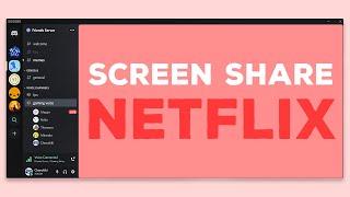 How to fix Black Screen When Screen Sharing on Discord (Netflix, Prime, etc)