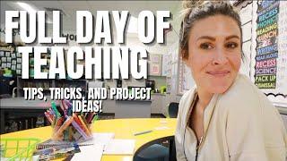 A Typical Day of Teaching - Tips and Tricks! | Teacher Vlog