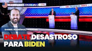 ESTADOS UNIDOS | Un debate tan desastroso para Biden que los demócratas hablan de reemplazarlo