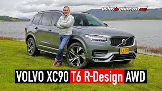 Volvo XC90 T6 R-Design  7 pasajeros en Primera Clase  Prueba - Reseña