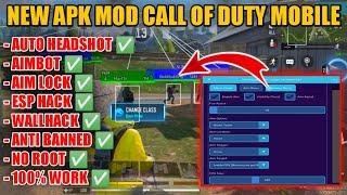 CHEAT CALL OF DUTY MOBILE 2024 | APK MOD MENU CODM TERBARU | AIMBOT WALLHACK ESP HACK AIM LOCK | VIP