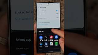 S24 Tips: How to actually use Split Screen