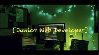 Day in the Life of a Junior Web Developer | [student edition]