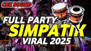 DJ CEK SOUND SIMPATIK BASS HOREG VIRAL TIKTOK TERBARU 2025 | TIYOK AMK