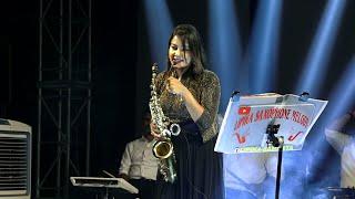 Tu Meri Zindagi Hai | Aashiqui | Lipika New Saxophone Music | Saxophone Queen Lipika | Bikash Studio